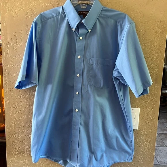 Cambridge Classics | Shirts | Bundle 3 Shirts Cambridge Classic Short  Sleeve Blue Sizes 55 16 165 | Poshmark